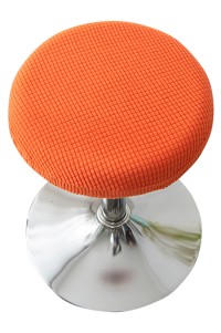 Manufacture of chair covers for round stools Design of solid color chair covers for beauty salons Specialty shop for elastic chair covers 27-35 36-45 SKSC019 detail view-5